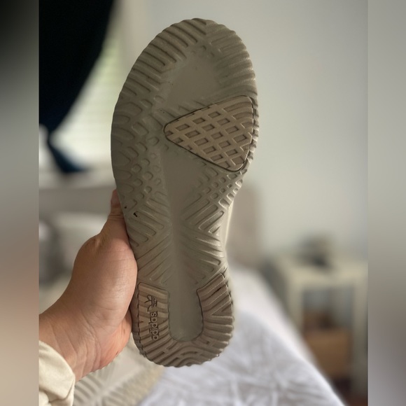 Adidas Mens Original Tubular Shadow Knit Sneakers in Brown - men’s 6 - Picture 12 of 16